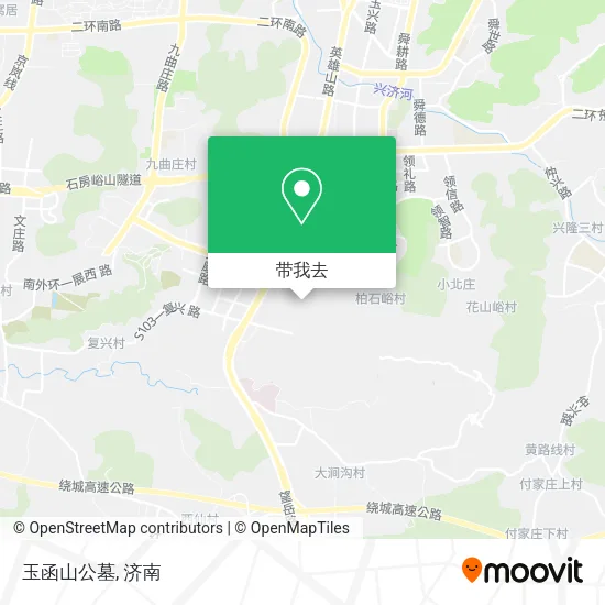 玉函山公墓地图
