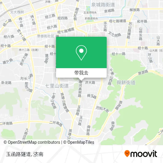 玉函路隧道地图