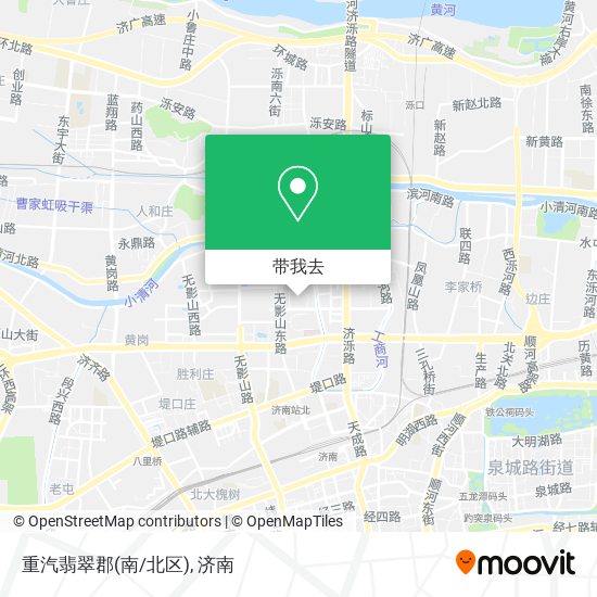 重汽翡翠郡(南/北区)地图