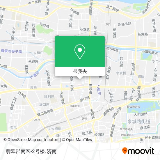 翡翠郡南区-2号楼地图
