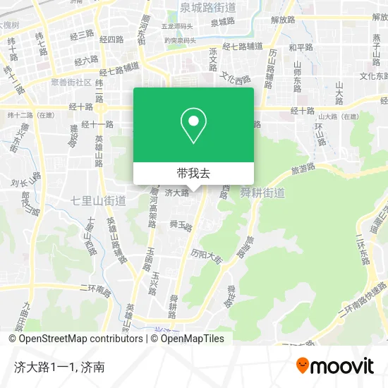 济大路1一1地图