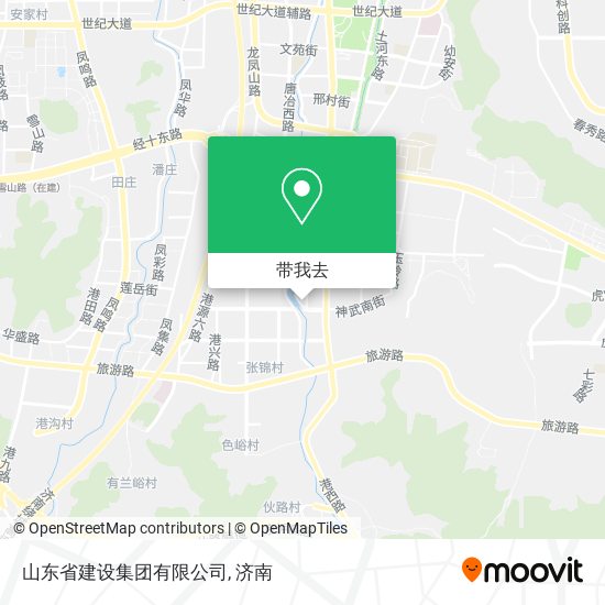 山东省建设集团有限公司地图