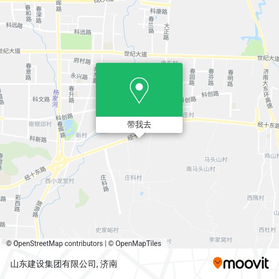 山东建设集团有限公司地图
