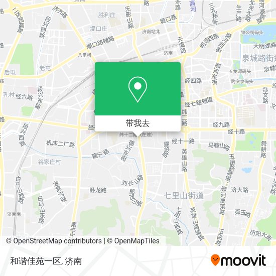 和谐佳苑一区地图