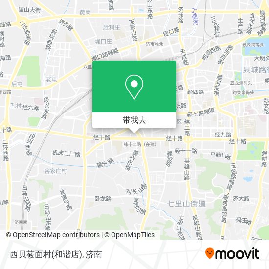 西贝莜面村(和谐店)地图