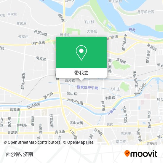 西沙路地图