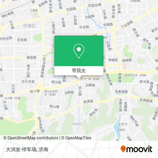 大润发-停车场地图