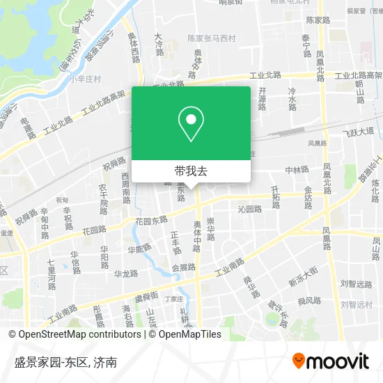 盛景家园-东区地图