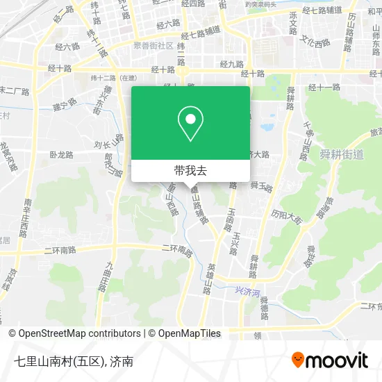 七里山南村(五区)地图