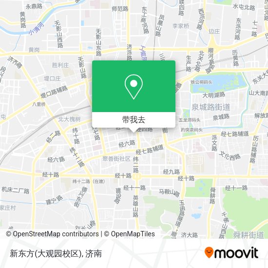新东方(大观园校区)地图
