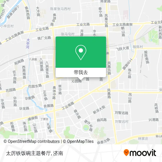 太厉铁饭碗主题餐厅地图