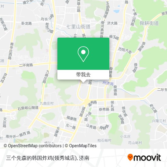 三个先森的韩国炸鸡(领秀城店)地图