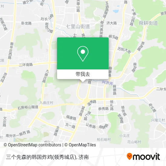 三个先森的韩国炸鸡(领秀城店)地图