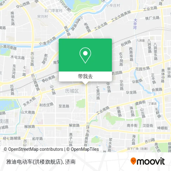 雅迪电动车(洪楼旗舰店)地图