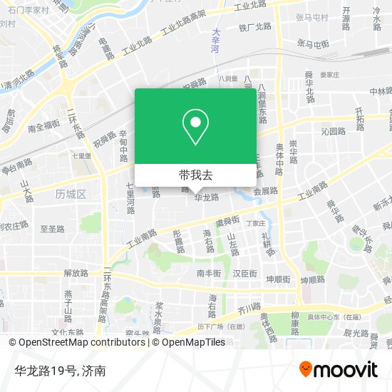 华龙路19号地图