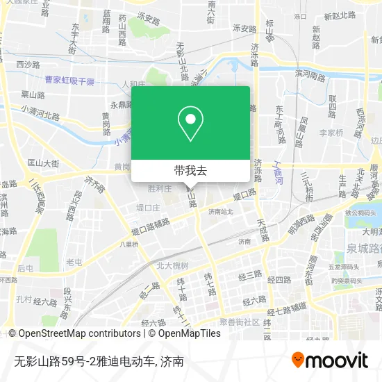 无影山路59号-2雅迪电动车地图
