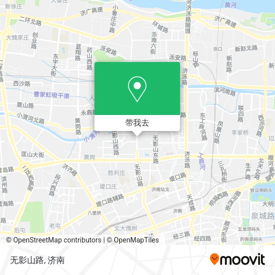 无影山路地图