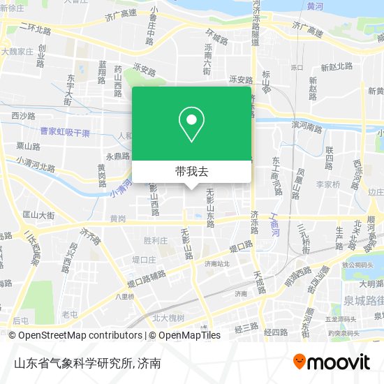 山东省气象科学研究所地图