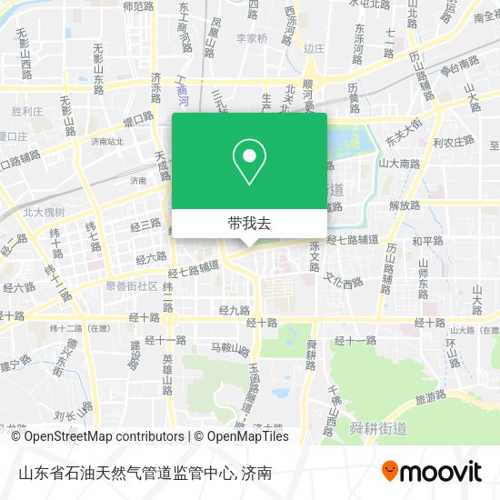 山东省石油天然气管道监管中心地图