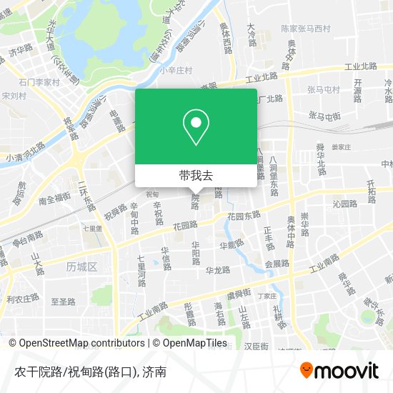 农干院路/祝甸路(路口)地图