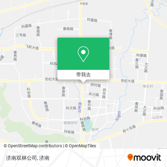 济南双林公司地图