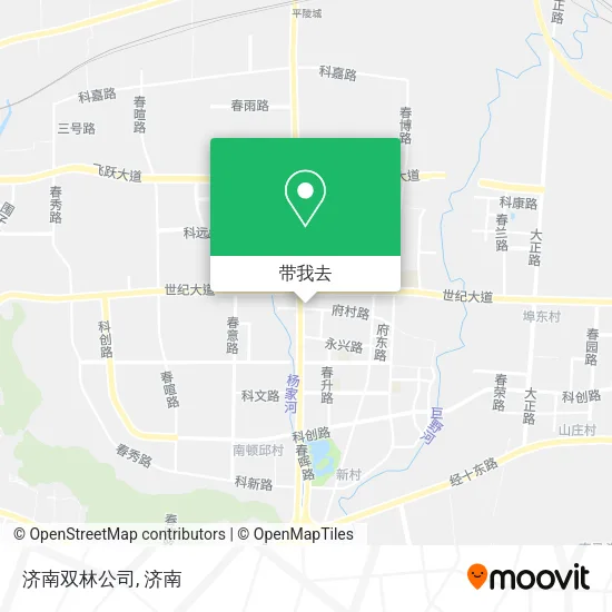 济南双林公司地图