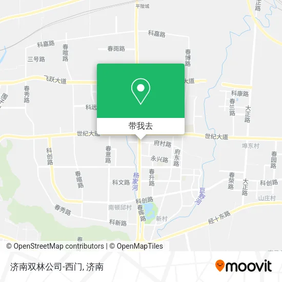济南双林公司-西门地图
