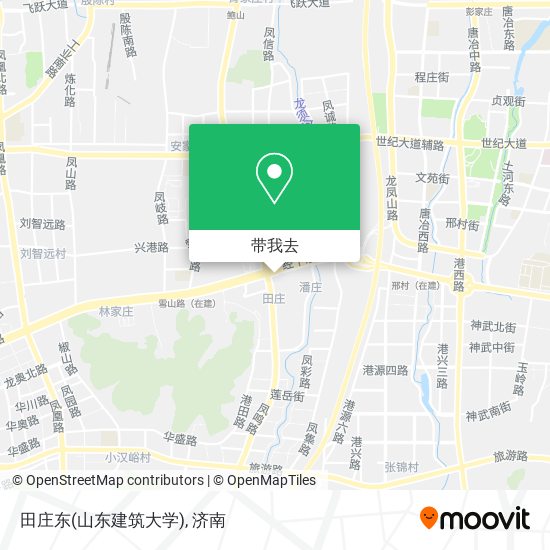 田庄东(山东建筑大学)地图