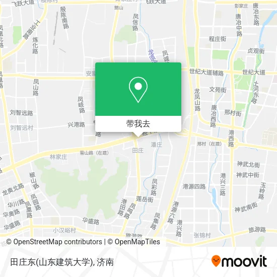 田庄东(山东建筑大学)地图