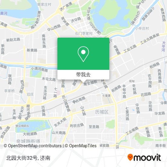北园大街32号地图