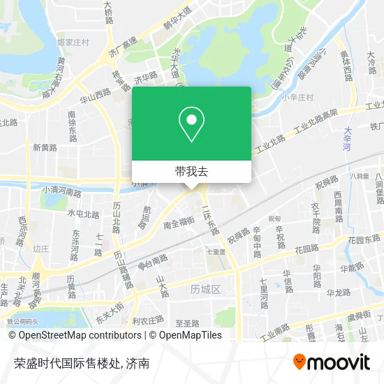 荣盛时代国际售楼处地图