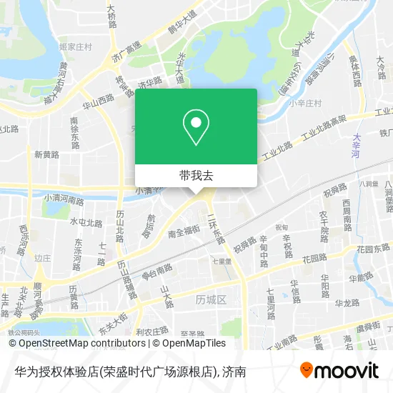 华为授权体验店(荣盛时代广场源根店)地图