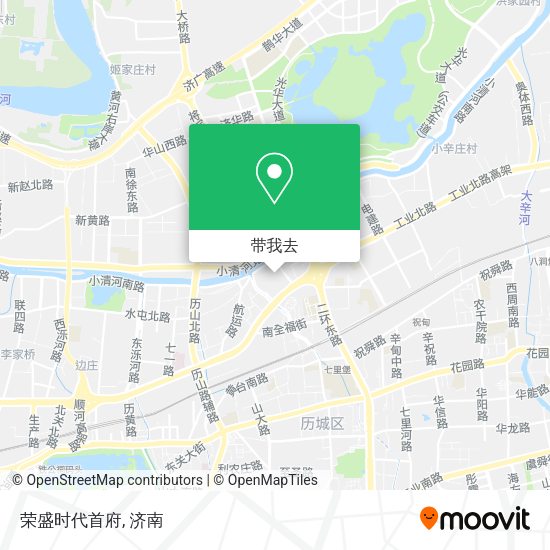 荣盛时代首府地图