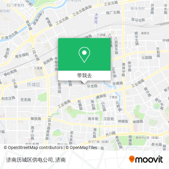 济南历城区供电公司地图