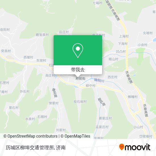 历城区柳埠交通管理所地图
