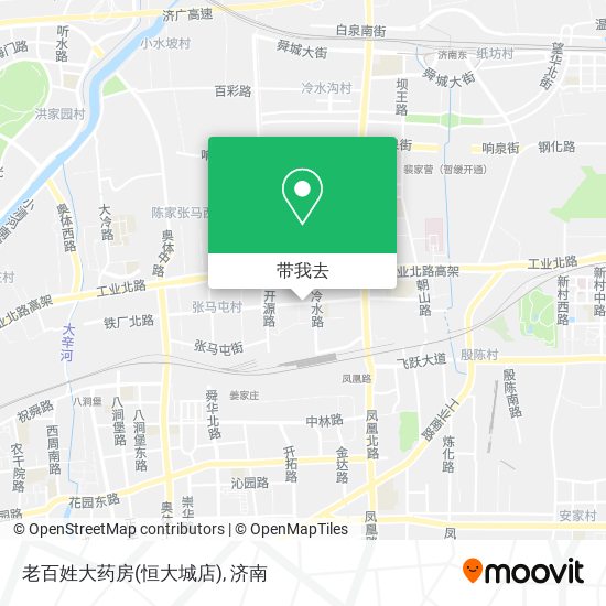 老百姓大药房(恒大城店)地图