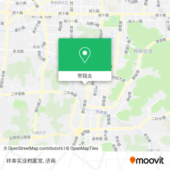 祥泰实业档案室地图