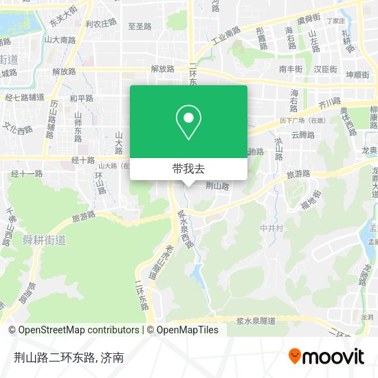 荆山路二环东路地图