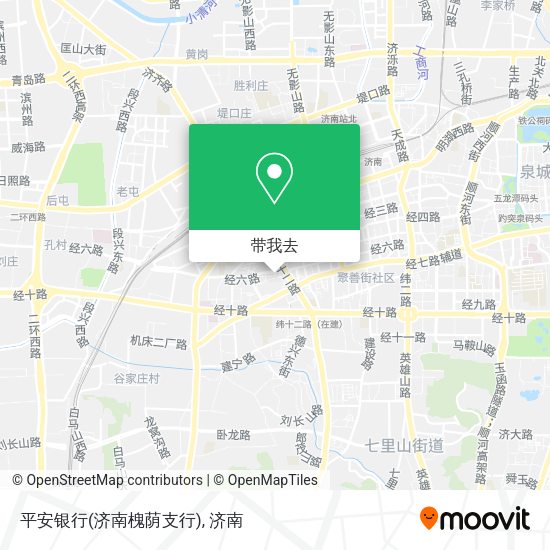 平安银行(济南槐荫支行)地图