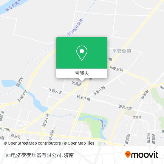 西电济变变压器有限公司地图