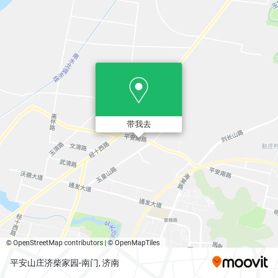 平安山庄济柴家园-南门地图