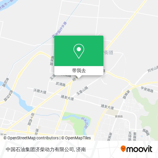 中国石油集团济柴动力有限公司地图