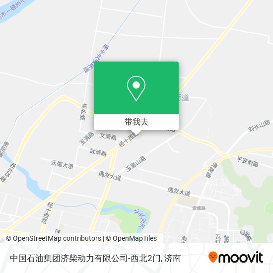 中国石油集团济柴动力有限公司-西北2门地图