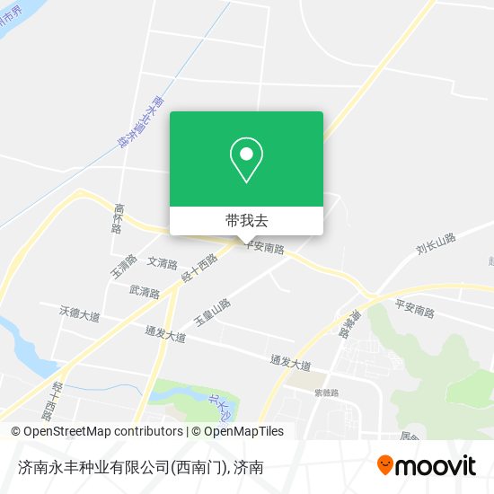 济南永丰种业有限公司(西南门)地图
