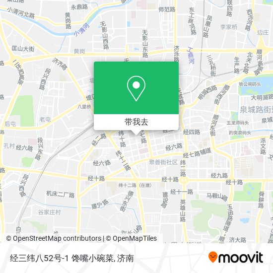 经三纬八52号-1 馋嘴小碗菜地图