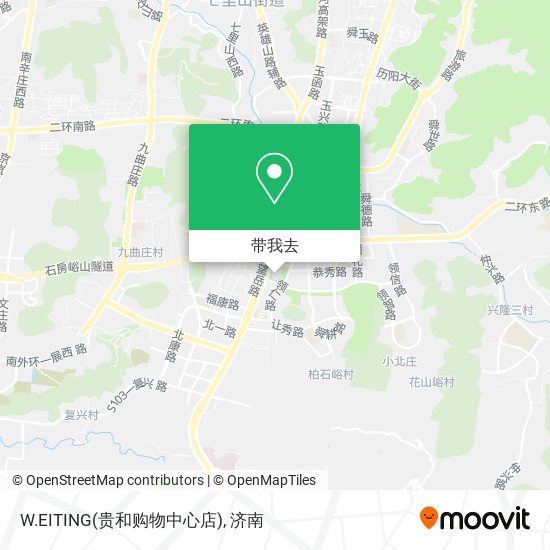 W.EITING(贵和购物中心店)地图
