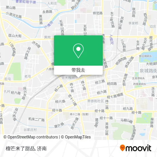 榴芒来了甜品地图