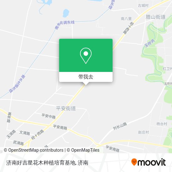 济南好吉星花木种植培育基地地图