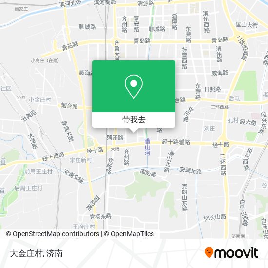 大金庄村地图
