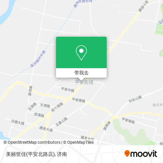 美丽世佳(平安北路店)地图